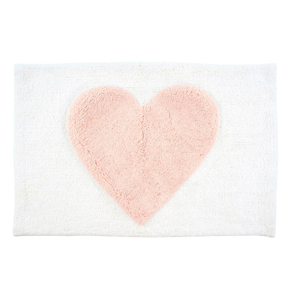 Heart Bath Mat