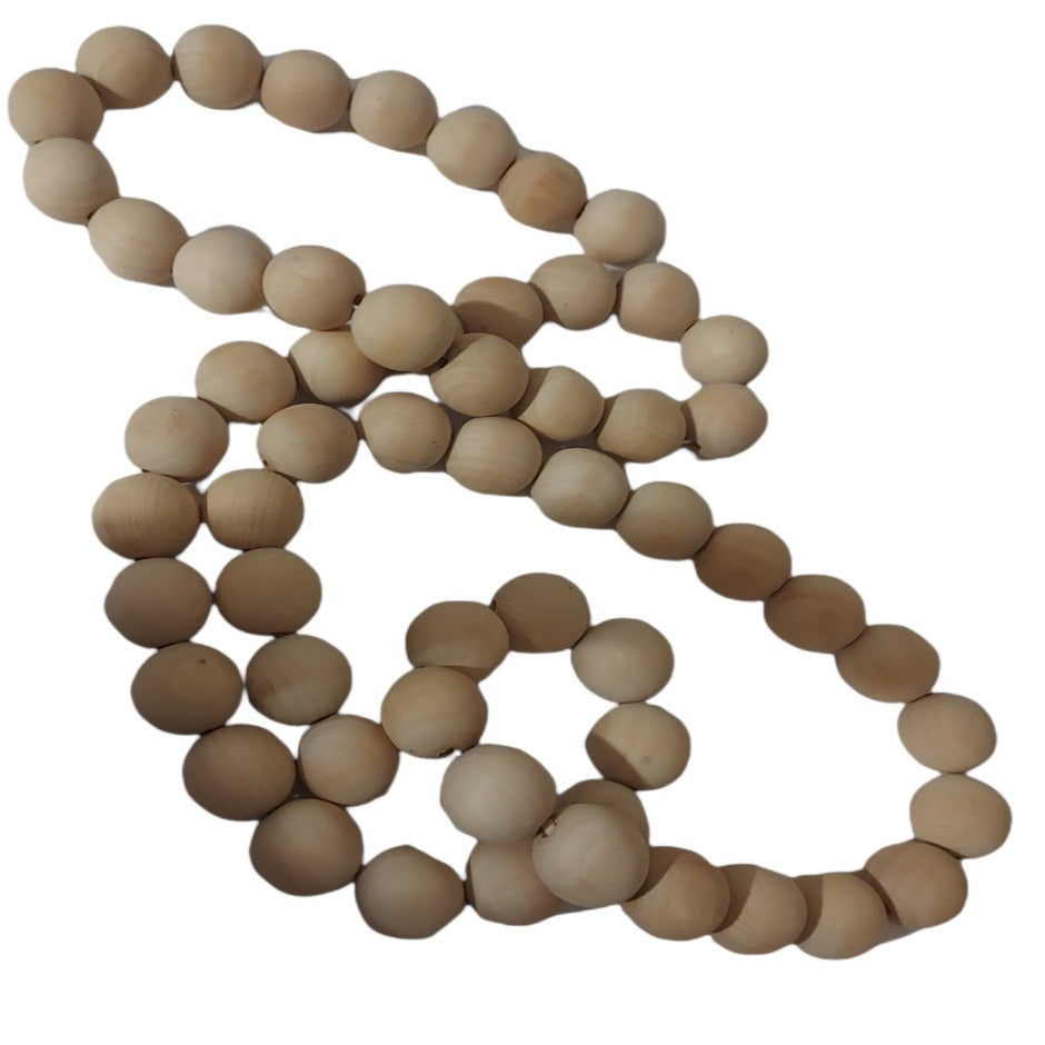 Wood Bead Garland