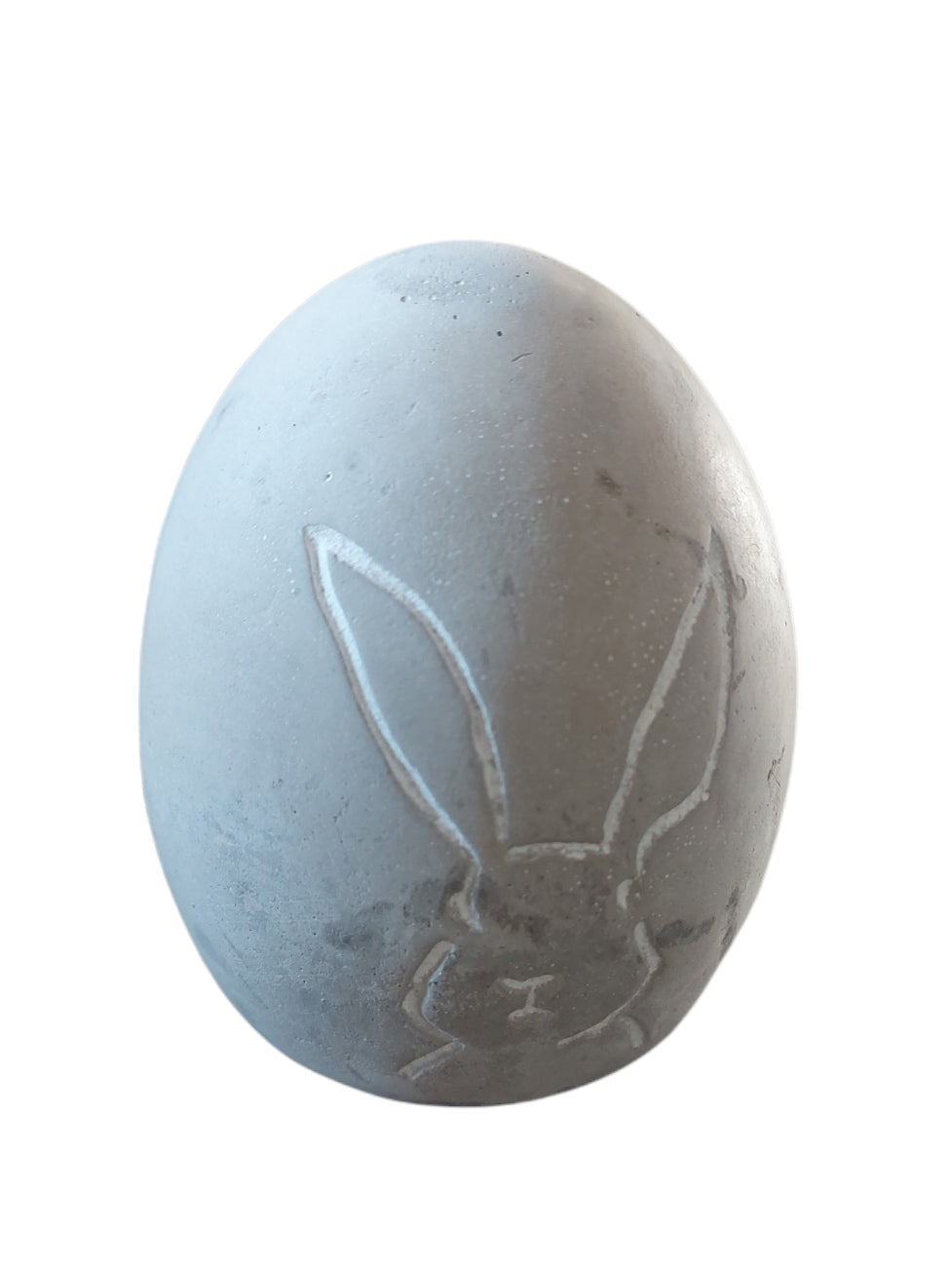 Etched Bunny Egg-Large