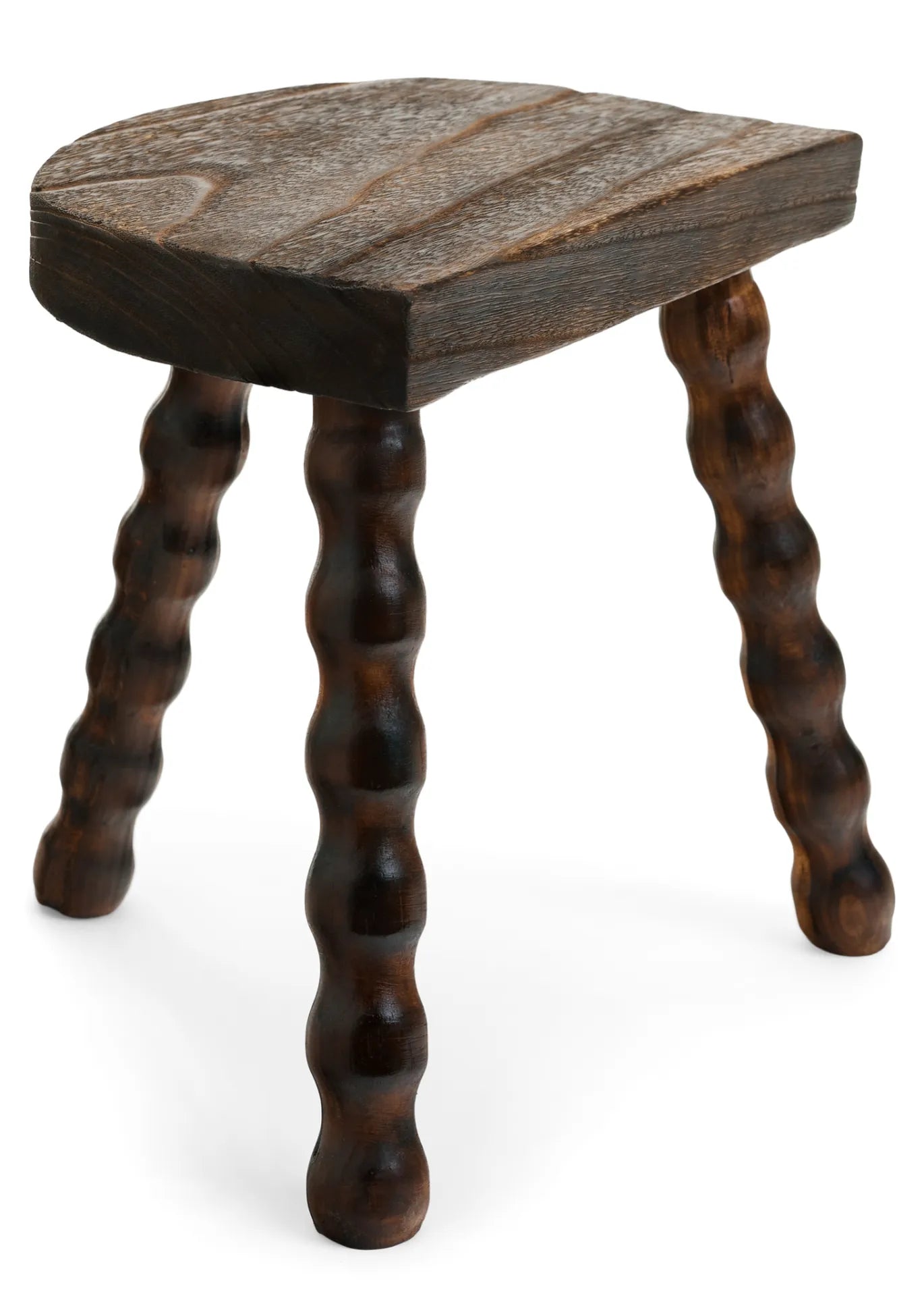 Paulownia Wood Stool, Brown