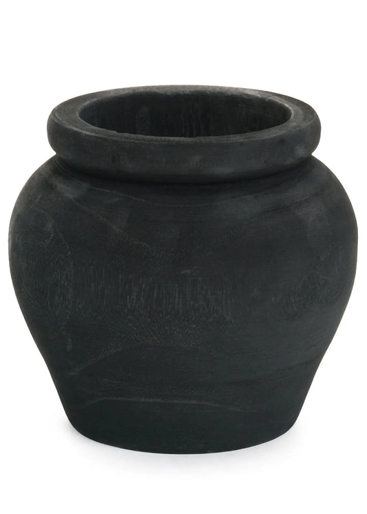 Paulwnia Planter Black