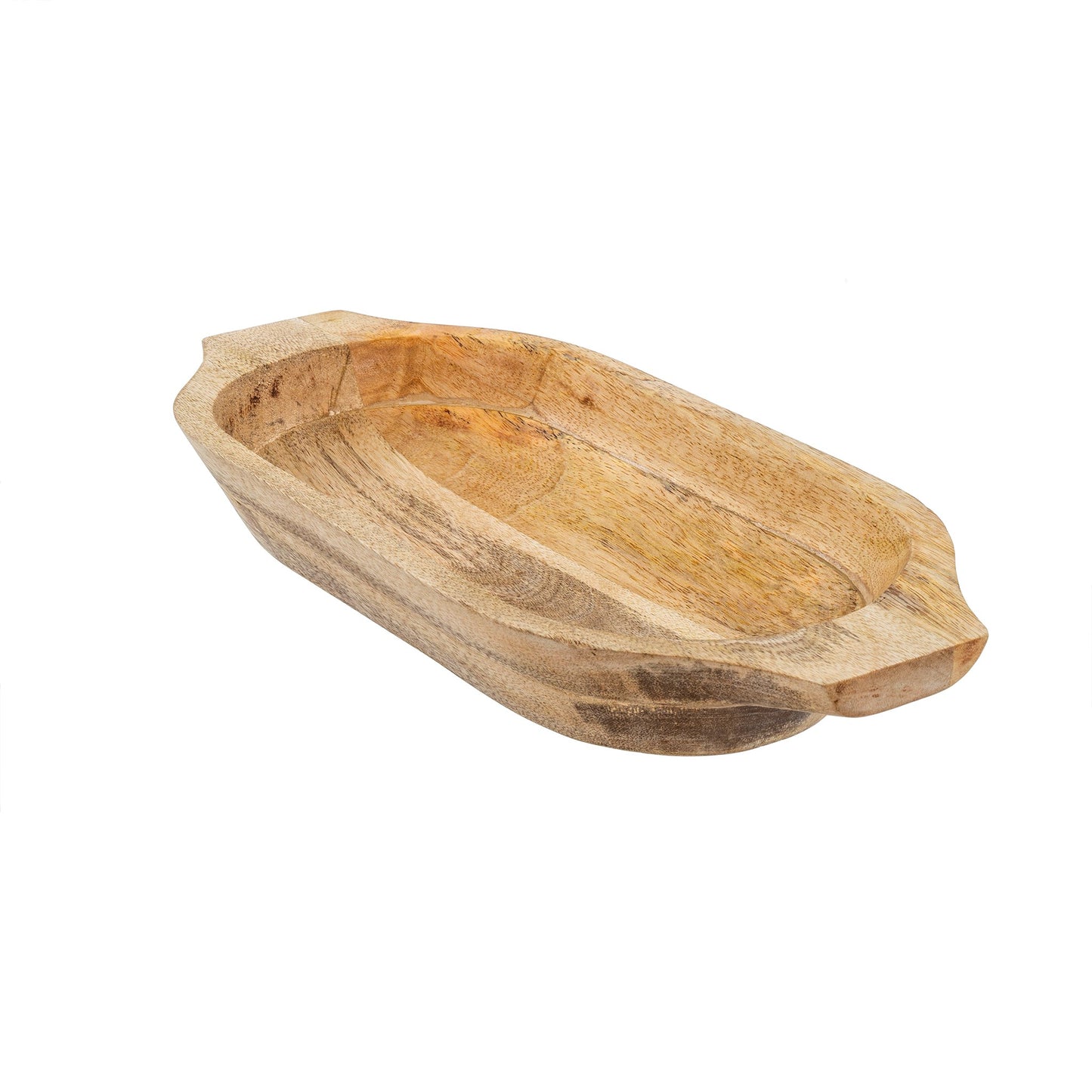 Wooden Dough Bowls S/2