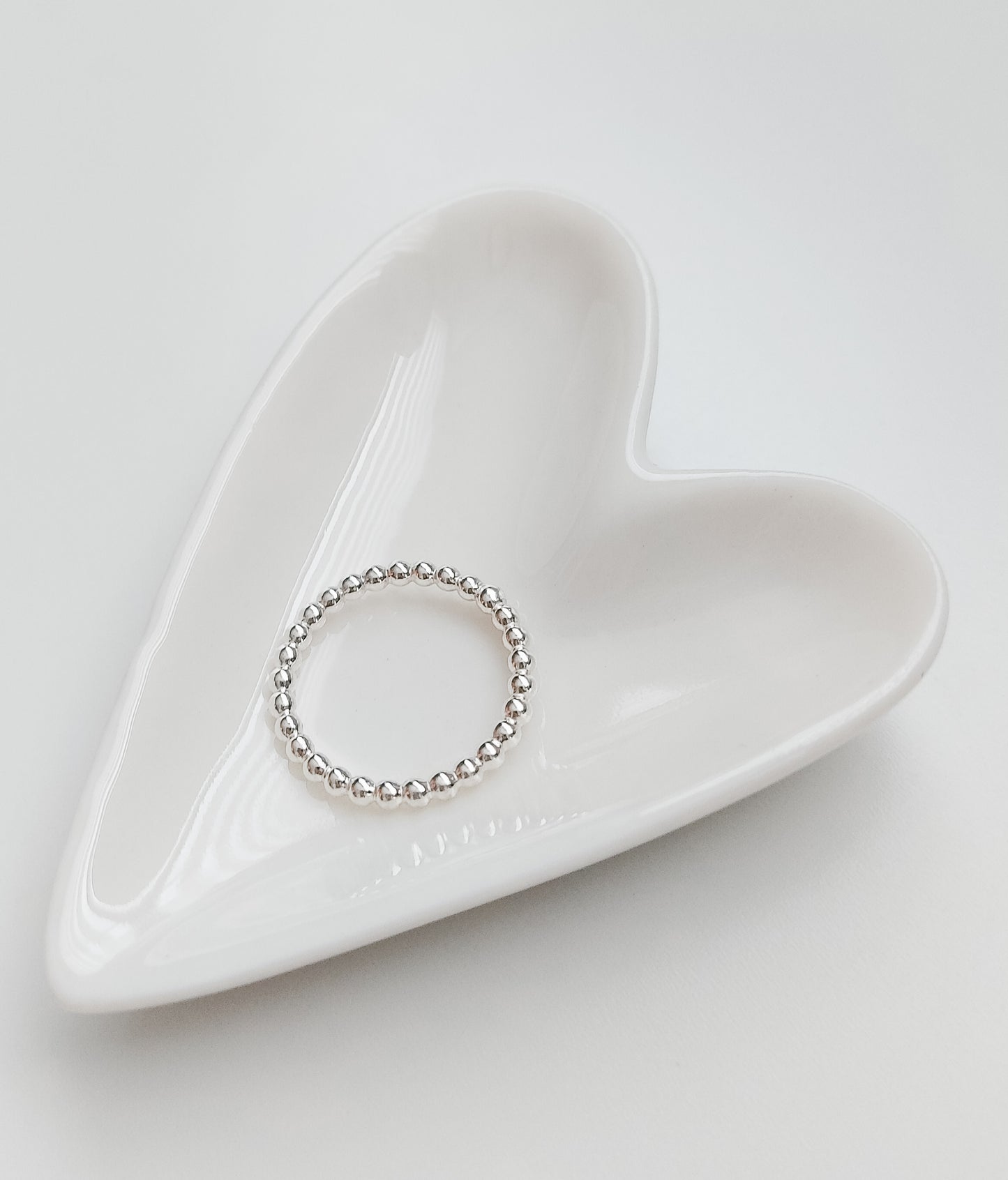 Porcelain Heart Dish Small