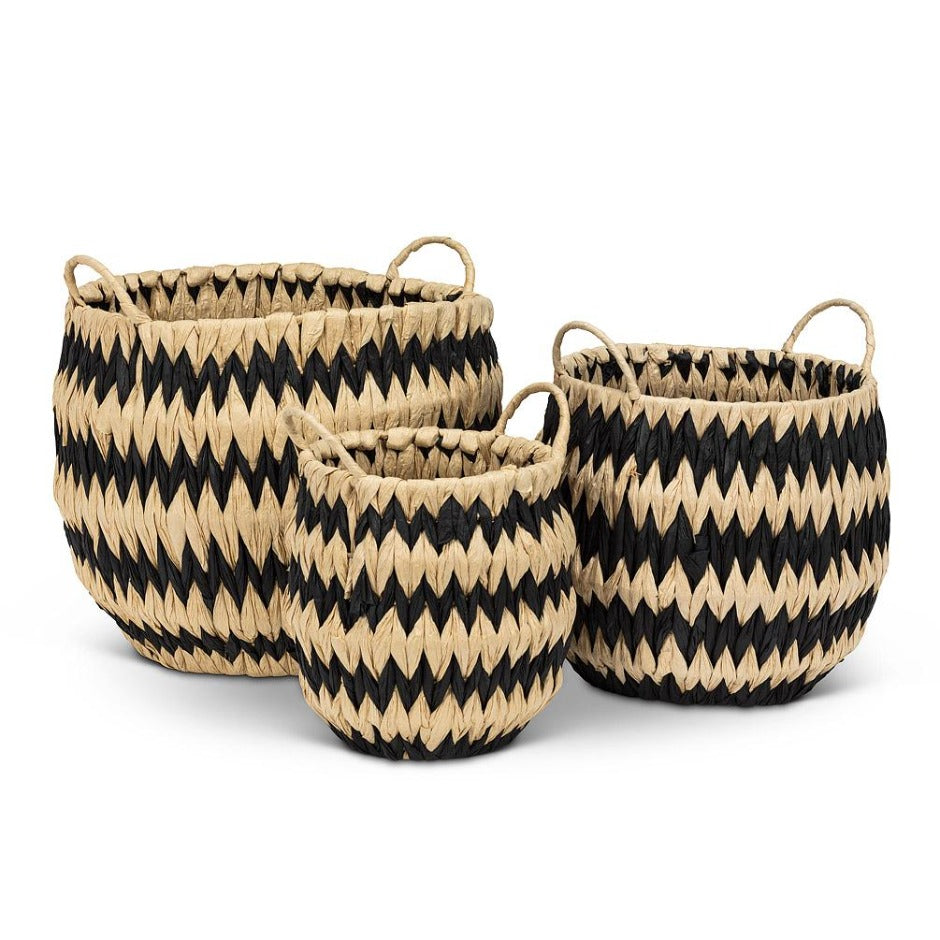 Zig Zag Baskets