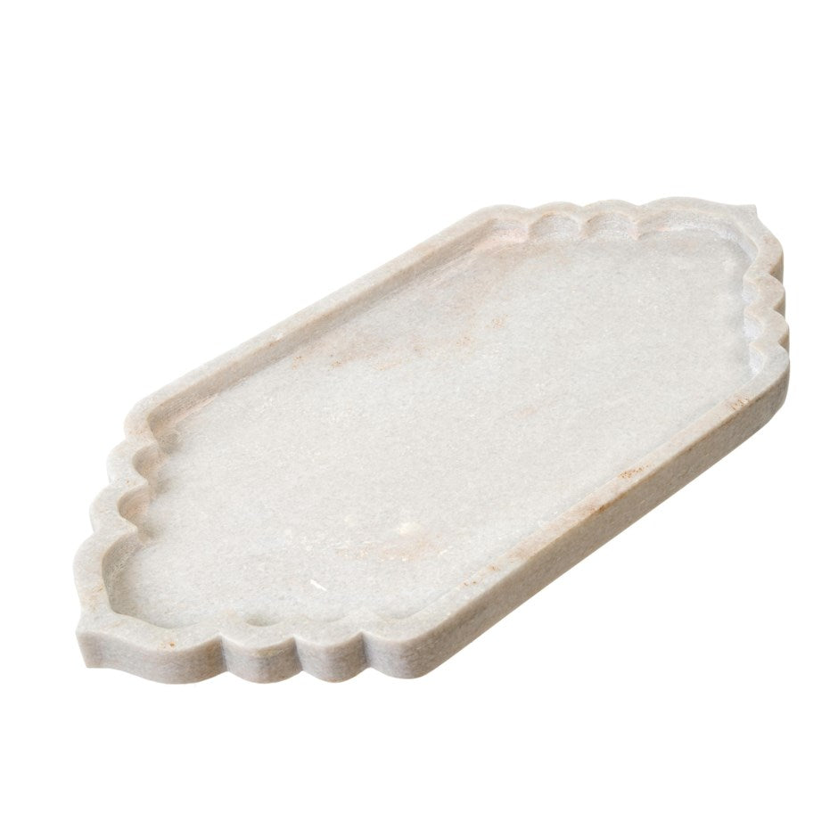 Arabesque Marble Tray Large