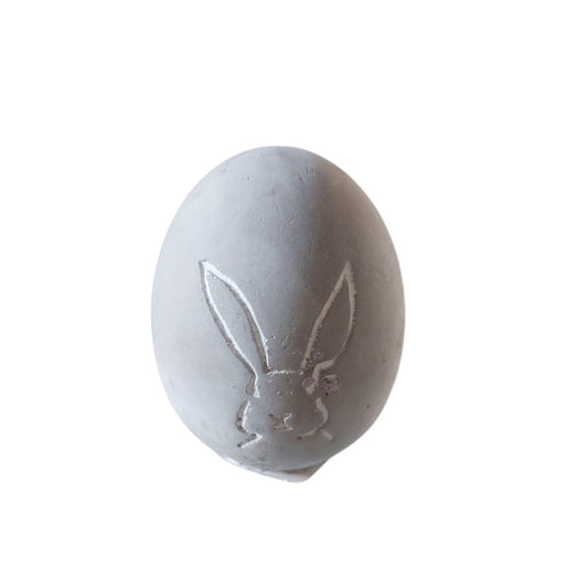 Etched Bunny Egg-Small